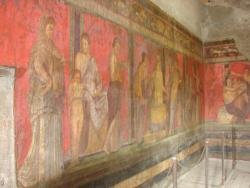 2011 Pompei, frescos in Villa of the Mysteries