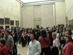 2007 Paris, Mona Lisa at Louvre