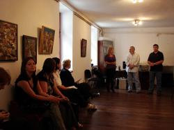 2010 Sighisoara, varnishing day (3)