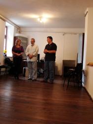 2010 Sighisoara, varnishing day (1)