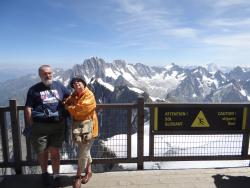 2015 Chamonix, Mont Blanc, with Anca
