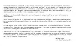 The presentation of the exhibition by the curator