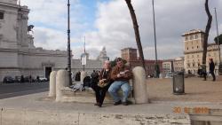 2016 Rome, near Il Vittoriano monument