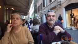 2016 Rome, enjoying the meal